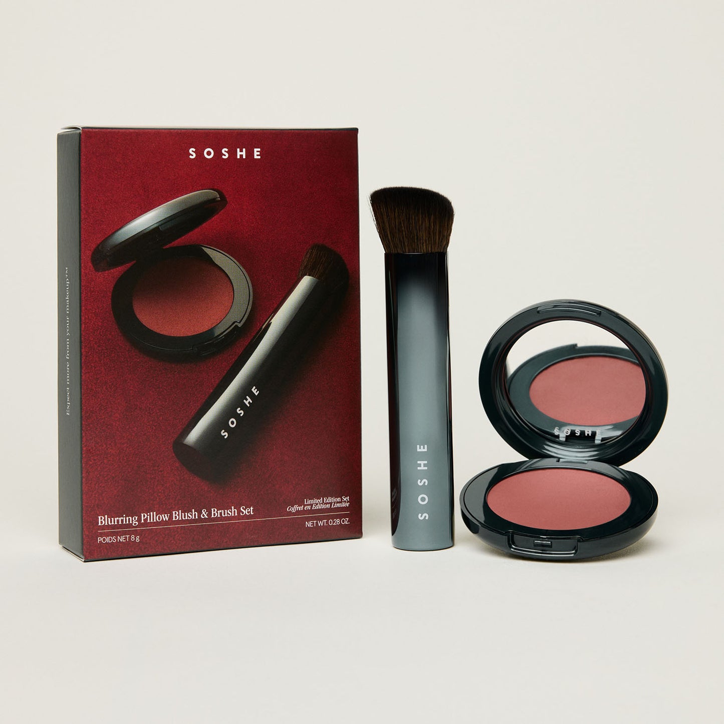 Blurring Pillow Blush Holiday Set
